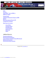 Cisco PIX 520 - PIX Firewall 520 Online Help Manual
