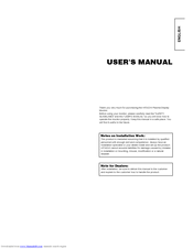 Hitachi CMP4202U User Manual