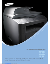 Samsung SCX-4520S Manual Del Usuario