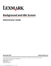 Lexmark Color Laser Administrator's Manual