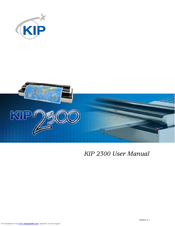 KIP KIP 2300 User Manual