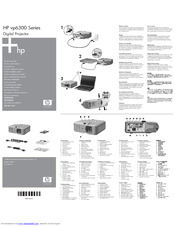 Hp Vp6320 - Digital Projector - DLP Quick Setup Manual