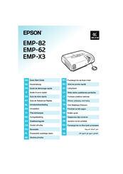 Epson EMP 82 XGA Quick Start Manual