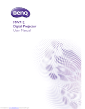 BenQ MW712 User Manual