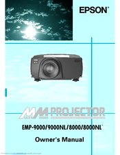 Epson EMP 9000 - SXGA LCD Projector Owner's Manual