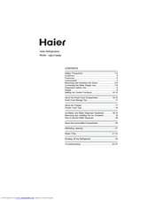 Haier HB21FWNN User Manual