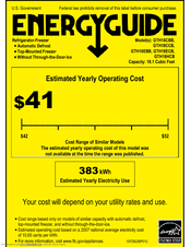 GE GTH18EBBWW Energy Manual
