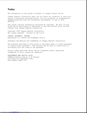 Compaq ProSignia 500 Maintenance And Service Manual