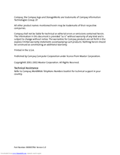 Compaq StorageWorks S1000 - NAS Install Manual