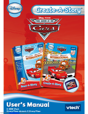 Vtech Create-A-Story: Cars User Manual