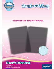 Vtech Create-A-Story: Disney Princess-Cinderella & Sleeping Beauty User Manual