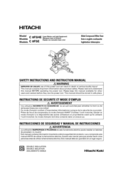 Hitachi C8FSE - 8-1/2