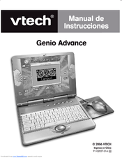 Vtech Genio Advance Manual De Instrucciones