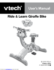 Vtech ride and online learn giraffe bike
