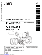 JVC GY-HD251CHE Instrucciones