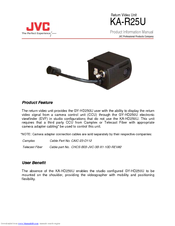 Jvc GY-HD250U - 3-ccd Prohd Camcorder Product Information Manual