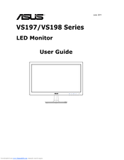 Asus VS197 Series User Manual