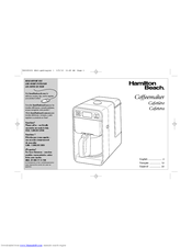 Hamilton Beach 46201C Use & Care Manual