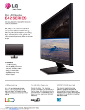 LG E2442TC Specifications