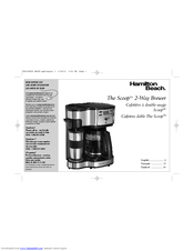 Hamilton Beach 49980 Manuals Manualslib