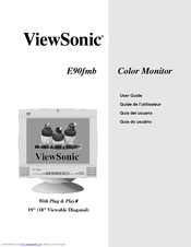 ViewSonic E90FMB - 19