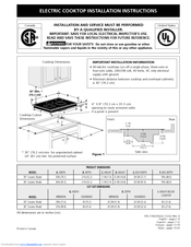 Electrolux EI30EC45KS Installation Instructions Manual