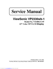 ViewSonic VS10813-1W Service Manual