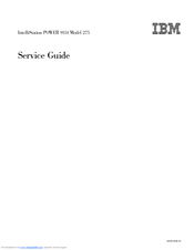 IBM IntelliStation POWER 9114 275 Service Manual