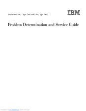 IBM LS42 - BladeCenter - 7902 Service Manual
