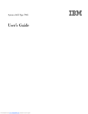 IBM System x3655
Type 7985 User Manual