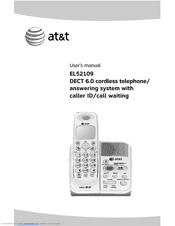 AT&T EL52109 - AT&T DECT 6.0 User Manual