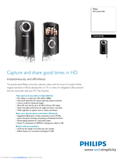 Philips CAM101BL Specifications