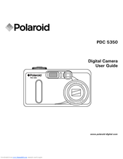 Polaroid PDC-5350 - 5.0 Mega Pixel Digital Camera User Manual