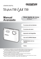 Olympus 225840 - Stylus 730 7.1MP Digital Camera Manual Avanzado