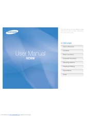 Samsung HZ30W User Manual