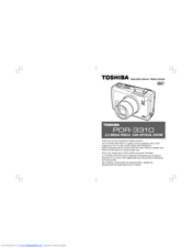Toshiba PDR-3310 Instruction Manual