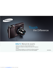 Samsung NV10 - Digital Camera - Compact Manual Del Usuario