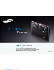 Samsung NV3 - Digital Camera - Compact User Manual