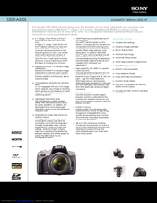 Sony A330LDVDKIT Specifications