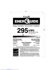 Haier DWL4035 Energy Manual