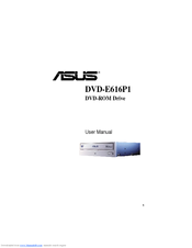 Asus DVD-E616P1 User Manual
