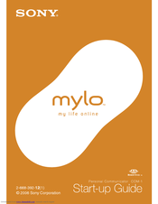 Sony mylo com-1 Startup Manual