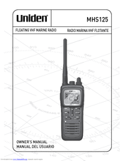 Uniden MHS125 Manual De Usuario