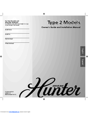 Hunter 21575 Owner's Manual And Installation Manual