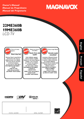Magnavox 22ME360B - Signature Series Owner's Manual