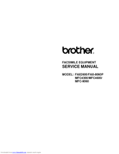 Brother FAX 2600 Service Manual