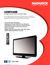 Magnavox 42MF438B/27 Brochure
