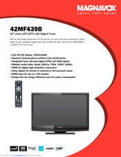 Magnavox 42MF439B - 42