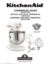 KitchenAid KSM7990 Instructions Manual