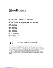 Elettrozeta BD-100G Istruzioni Per L'uso